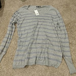 Banana republic sweater xl grey brand new